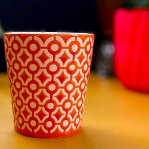 Planter Made from Upcycled Candle Holder